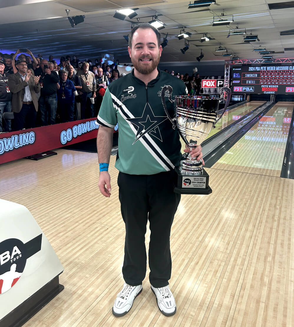 Anthony Simonsen's Dominant Performance Secures 14th PBA Tour Title at Pete Weber Missouri Classic